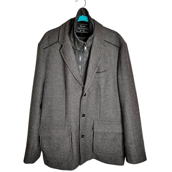 Jos A Bank Reserve Other - JoS A Bank Reserve Jacket Overcoat 2 in 1 Xtra Large Wool Blend Removable Lining